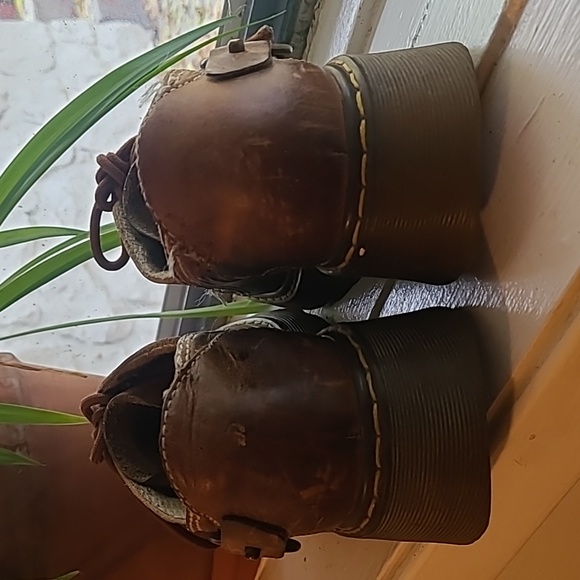 Dr Martens | 90s chunky vintage brown SIGMA shoe boots | 8 - Picture 5 of 6